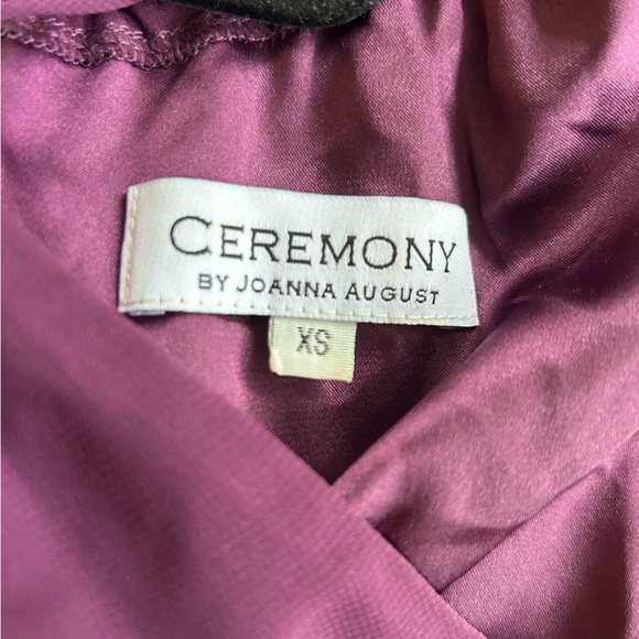 Johanna August Plum Wine Bridesmaid Dress - Picture 4 of 4